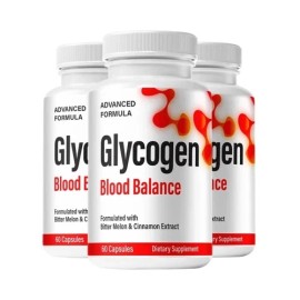 Glycogen Blood Balance 3-Pack Glycogen Blood Balance Capsules, Glycogen to Support Blood - 180 Capsules