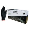 Extra Strong 4.5 mil Thick Heavy Duty Black Nitrile Powder