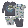 Gerber - Conjunto de Pijama de 4 Piezas para bebé,