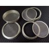 4 Pack Strainer Mesh Lids 316 Stainless Steel WIDE MOUTH