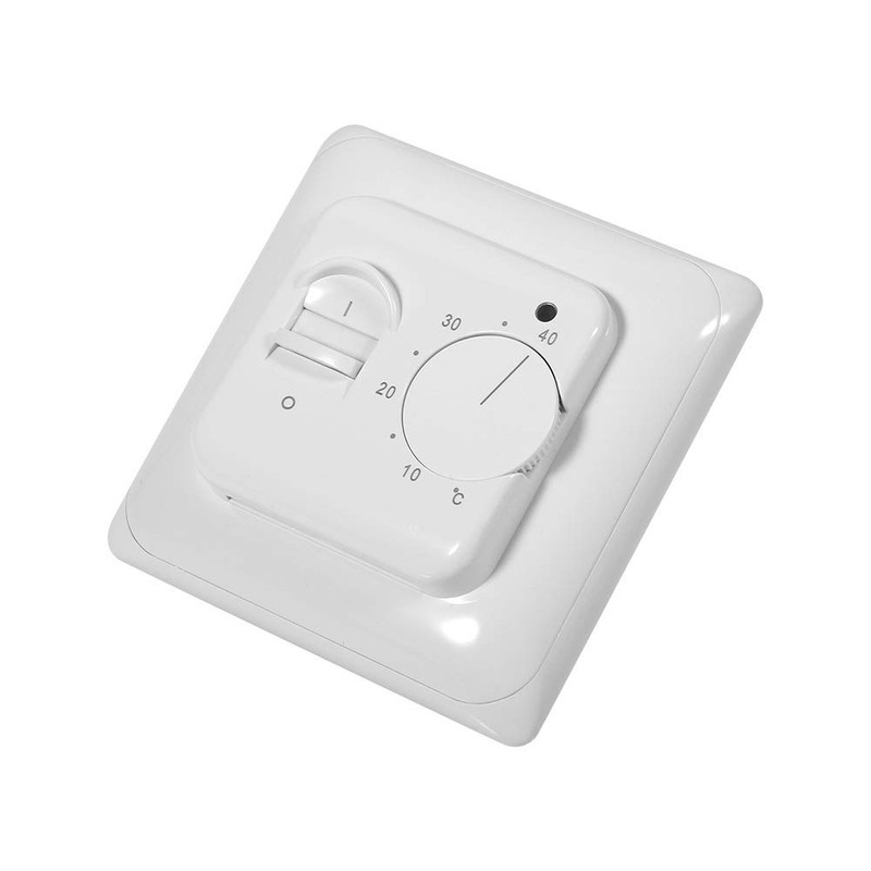VOBOR Mechanical Room Thermostat, Heating Thermostat Room Floor, Mechanical Thermostat