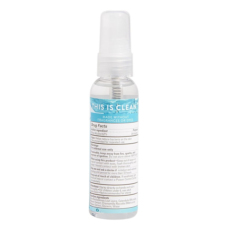 The Honest Company Plant-Based Hand Sanitizer Spray | Kills 99.9%