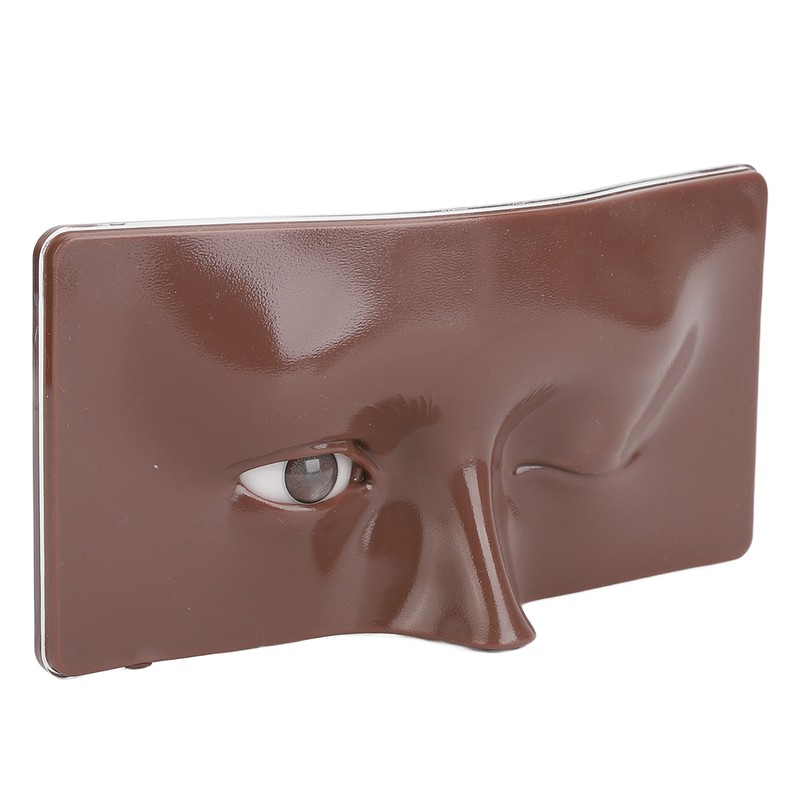 Eye Makeup Practice Board Open Close Eyes Reusable Silicone Mannequin