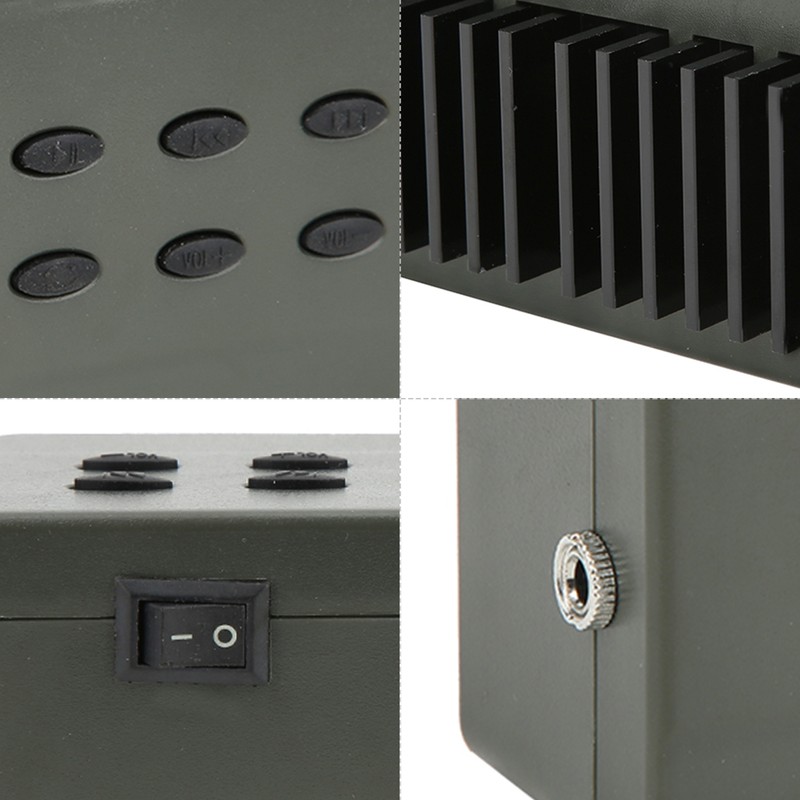 CP-390 Double 35W Outdoor Loudspeaker Electric Bird Sound Player MP3
