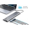 13-in-1 Triple Display USB C Docking Station with Dual 4K