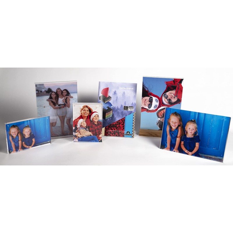 Exacompta 84158D Brochure Holder DIN A4 Portrait Format Made of