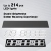 CHKOSDA Digital Wall Clock, Oversize Led Digital Clock with Auto