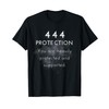 444 Angel Number Spiritual Guide Message T-Shirt