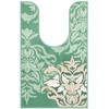 SENKO DECORMUSEE 31984 Samilla Ear Length Toilet Mat, Approx. 37.4