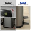 LANMU Trash Can Wall Protector and Stop Moving Backward, 4