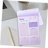 ULTECHNOVO Daily Planner Notepad for Students and Professionals Tear-Off to