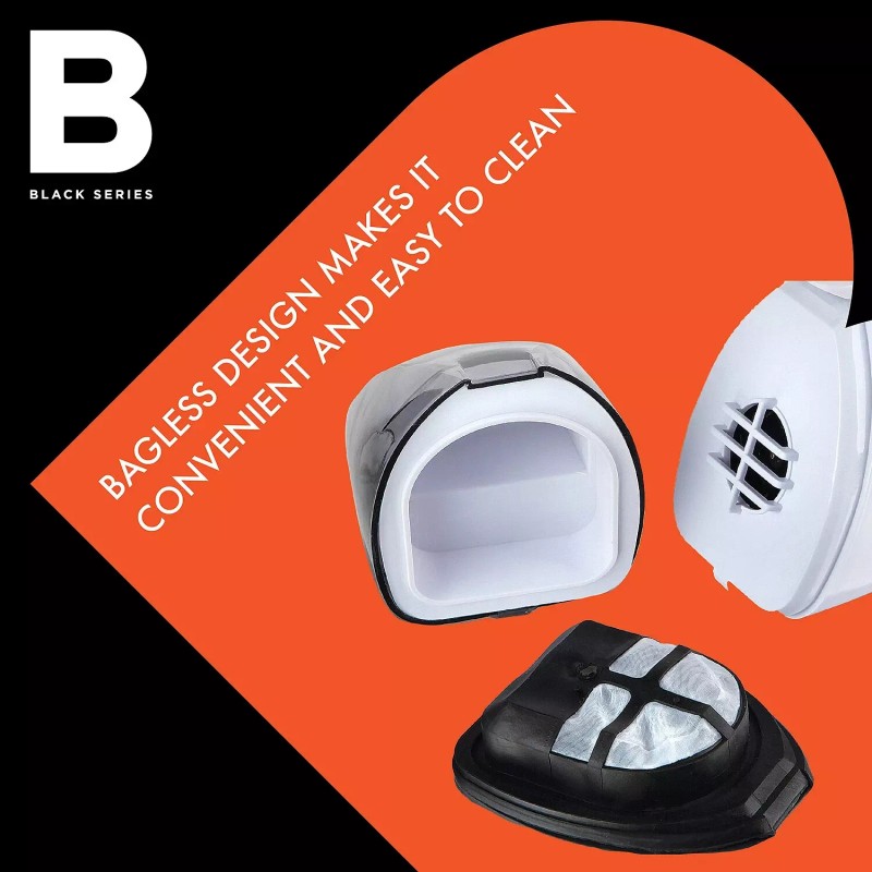 Black Series Auto Vacuum Powerful Versatile Bagless 12V DC Power