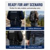360° Rotating Retractable Baton Holster – Adjustable Plastic Belt Holder