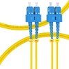 FLYPROFiber 1M OS2 SC to SC Fiber Patch Cable |
