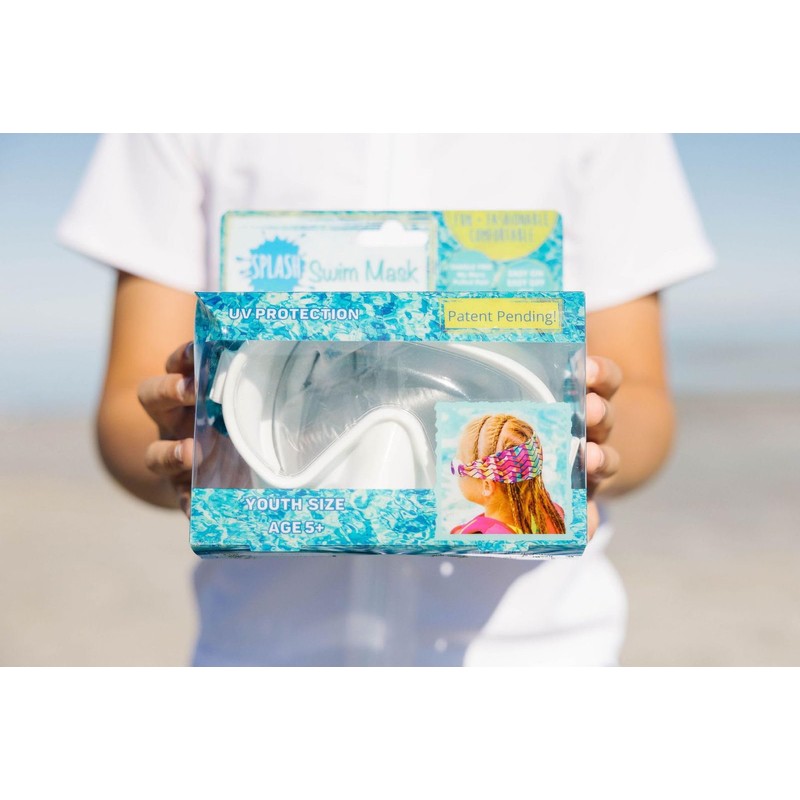 Splash Place SWIM MASK with Fabric Strap - SURFER |
