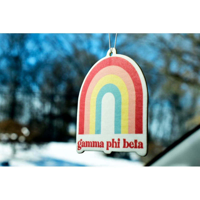 Sigma Delta Tau - Rainbow Air Freshener - 2/Pack -