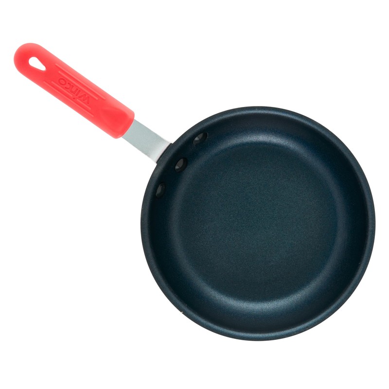 Winco Commercial-Grade Aluminium Fry Pan/Skillet, Non-Stick Finish with Cool Touch