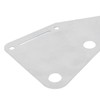 Guitar Pickguard Metal Silver Pick Guard Easy to Assemble for