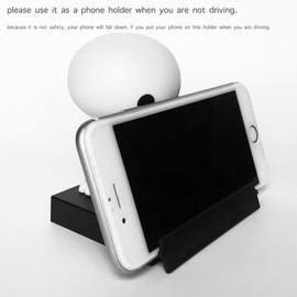 ITUBLE Anime Car Accessories Interior for Women Men Bobbleheads Figures Car Dashboard Decorations Bobble Head Car Dash Board Decor Funny Car Ornaments Charm Accessories with Phone Holder (c2)