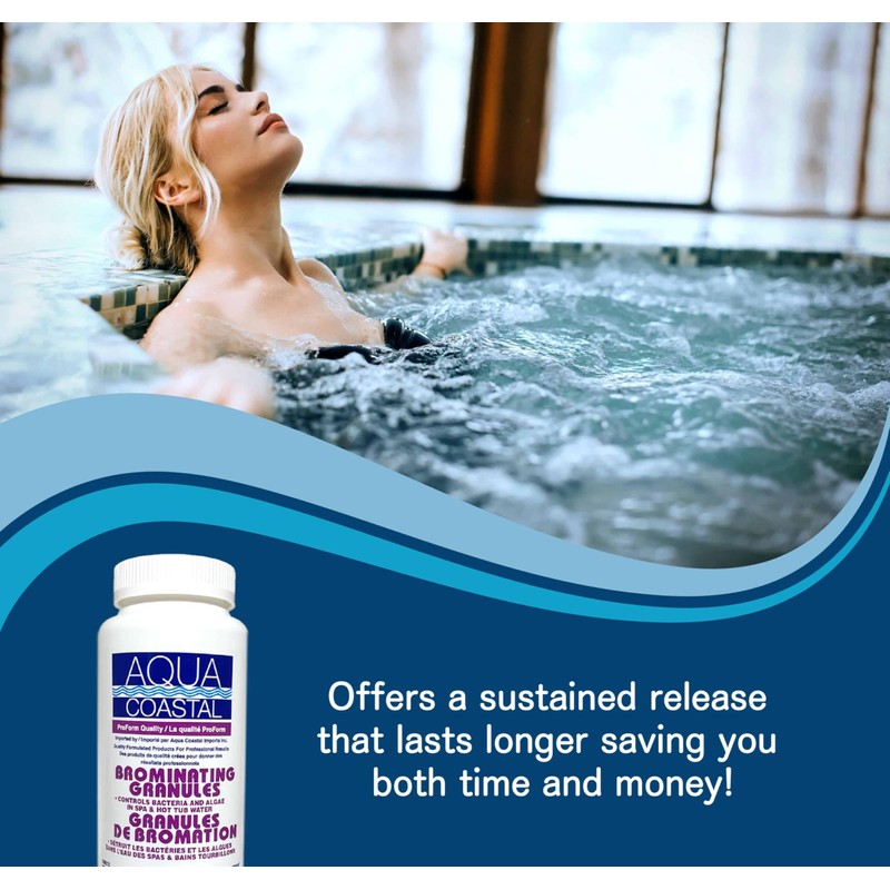 Aqua Bromine Granules for Hot Tubs, Spas and Swimming Pools