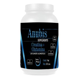 Aminoácidos Anubis con Creatina y Glutamina en Polvo Sabor Moras, 1 Kg