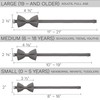 Babies Classic Pre-Tied Bow Tie Formal Solid Tuxedo, by Bow