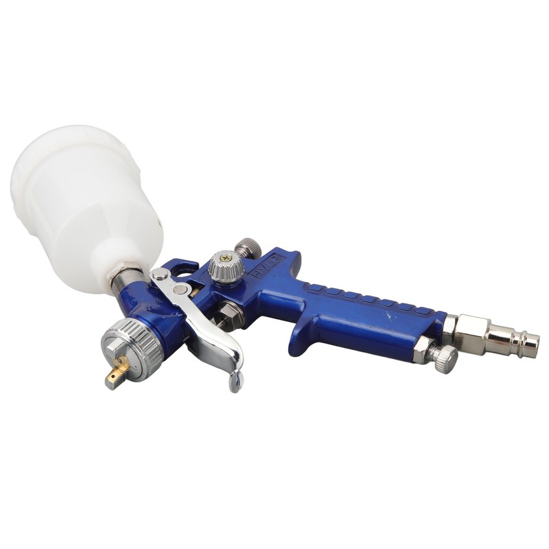 Air Spray Gun HVLP Gravity Feed Pneumatic Paint Sprayer Spraying