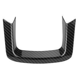 Steering Wheel U-Shape Trim, Car U-Shaped Steering Wheel Lower Trim ABS Carbon Fiber Style Replacement For Range Rover Sport 2014-2020, Range Rover Evoque 2020-