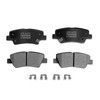 PM Auto Rear Ceramic Brake Pads Fits For 2010-2013 KIA