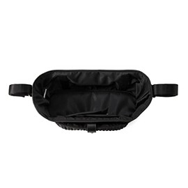 Organizador universal para carriola de bebé, organizador de pañales con correas ajustables para adaptarse a casi cualquier carriola, Negro