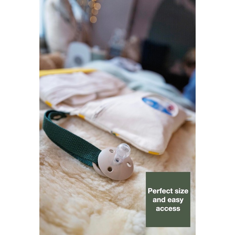 Tiny Blessings Nappy Bag - Extra Strong Closure Strap, Loop