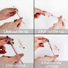 3 Pcs Pearl Decorative Metal Ballpoint Pen Ball Pen 0.7mm
