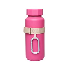 Design Letters Bottle Carrier for Drinking Bottle/Water Bottle, Camping Accessories, Perfect for Thermal Water Bottles, Bottle Holder Designed in Denmark, Carabiner Hook, Perfect Outdoor/Travel