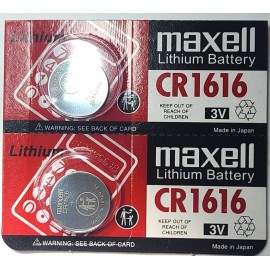 Maxell 2 PK CR1616 MAXELL (MADE IN JAPAN) DL1616 ECR1616 (GREAT EXP 12/2033) FREE SHIP