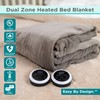 BLACK+DECKER Heated Blanket Electric King, Micro Plush Electric Blanket, Heating