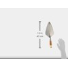W. Rose RO312-10 10" Wide London Brick Trowel w/Leather Handle