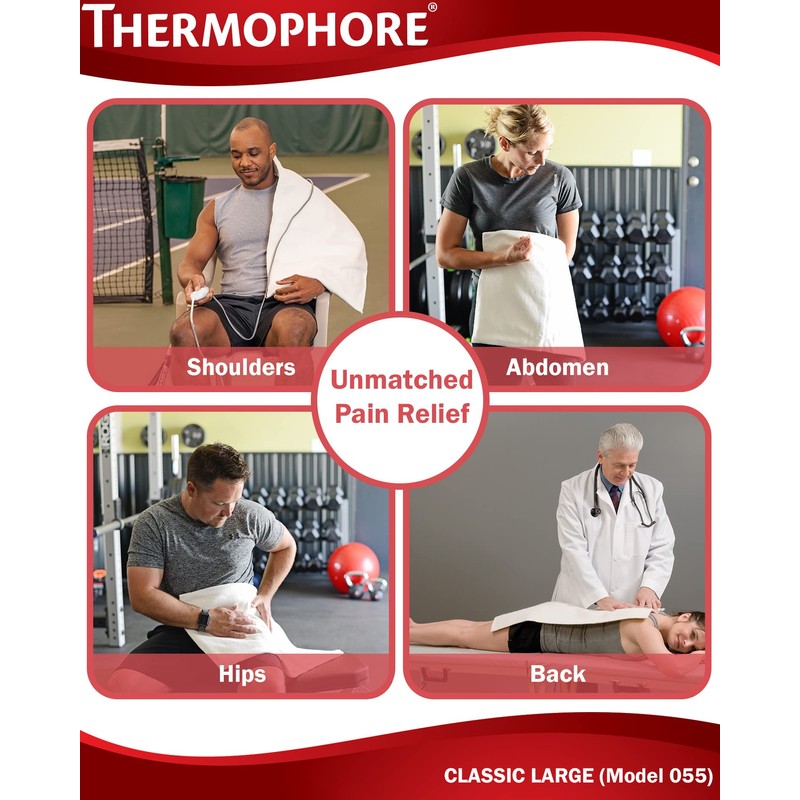 Thermophore Classic Heat Pack (Model 055) 14" X 27" Tan