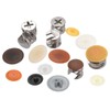 sourcing map Pack of 40 Screw Caps Covers 17 x