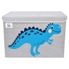 CLCROBD Foldable Large Kids Toy Chest with Flip-Top Lid, Collapsible