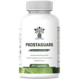Detox Trees ProstaGuard Prostate Supplement - Prostate Supplements for Men with Saw Palmetto Extract, Pygeum Africanum, Beta Sitosterol and Zinc for Prostate Health & Urinary Tract Health