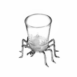 bar@drinkstuff Fairytale Cocktail Glasses (Spider Shot, Pack of 4)