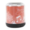 Mini Bluetooth Speaker Christmas Pattern Festive Atmosphere RGB Music Player