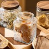 Custde Glass Storage Jars With Airtight Lid, 23.7oz Container For