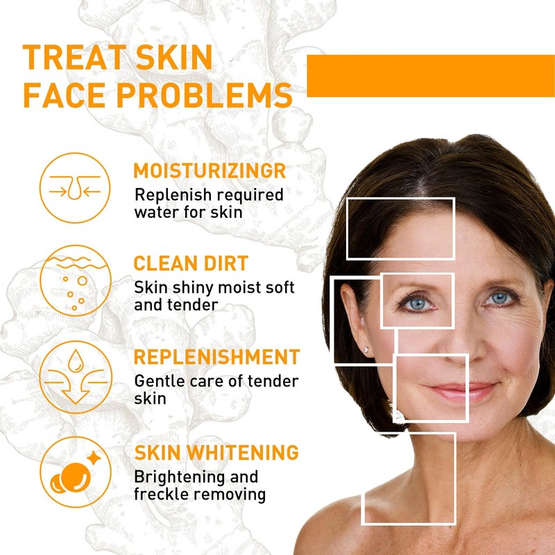 Ginse/ng & Rice Cream,Anti-Aging Glass Skin Moisturiser,Improves Moisture Skin Barrier,Soothing