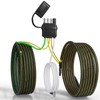 Oyviny 4 Pin 5 Wire Trailer Wiring Harness 22FT for