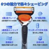 25 Years New 6-Layer Floating Razor, Main Unit, 12 Replacement