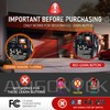 2 for 971LM 950CB LiftMaster Chamberlain Garage Door Opener Remote(RED/Orange