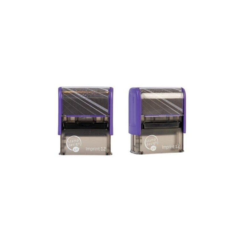 Imprint 12 48 x 18mm - Stock Self-Inking Fragile Rubber