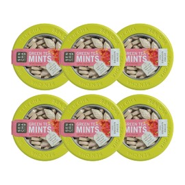 SEN CHA Naturals Green Tea Mints (Pink Dragonfruit, 1.2oz (Pack of 6))