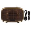 Retro Bluetooth Speaker 1500mah Clear Sound USB Port Mini Wireless